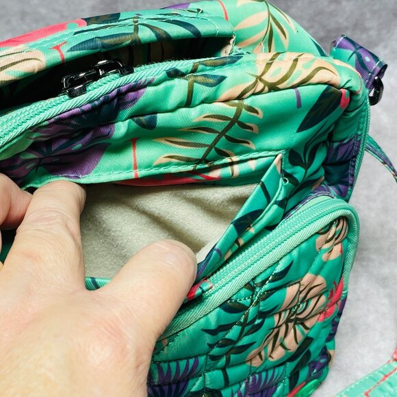 Lug Ranger Crossbody Bag With Flamingo & Leaf Design - Picture 6 of 16